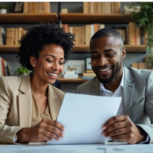 employee-working-with-document
